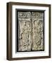 Diptych of Boethius (480-524) Consul in 487 AD (Ivory)-null-Framed Giclee Print