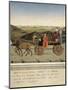 Diptych of Dukes of Urbino: Triumph of Duchess of Urbino, Back Side of Portrait of Battista Sforza-Piero della Francesca-Mounted Giclee Print