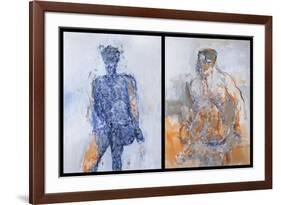 Diptych of Duncan Hume Dancing Aged 38, 2011-Stephen Finer-Framed Giclee Print