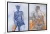 Diptych of Duncan Hume Dancing Aged 38, 2011-Stephen Finer-Framed Giclee Print