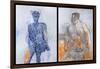 Diptych of Duncan Hume Dancing Aged 38, 2011-Stephen Finer-Framed Giclee Print