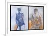 Diptych of Duncan Hume Dancing Aged 38, 2011-Stephen Finer-Framed Premium Giclee Print
