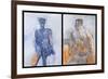 Diptych of Duncan Hume Dancing Aged 38, 2011-Stephen Finer-Framed Premium Giclee Print