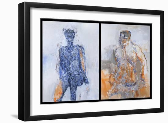 Diptych of Duncan Hume Dancing Aged 38, 2011-Stephen Finer-Framed Giclee Print