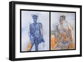 Diptych of Duncan Hume Dancing Aged 38, 2011-Stephen Finer-Framed Giclee Print