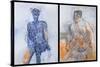 Diptych of Duncan Hume Dancing Aged 38, 2011-Stephen Finer-Stretched Canvas