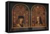 'Diptych: Philip the Handsome and Margaret of Austria', c1493-Pieter van Coninxloo-Framed Stretched Canvas