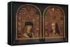 'Diptych: Philip the Handsome and Margaret of Austria', c1493-Pieter van Coninxloo-Framed Stretched Canvas