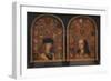 'Diptych: Philip the Handsome and Margaret of Austria', c1493-Pieter van Coninxloo-Framed Giclee Print