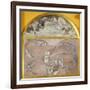 Diptych with Fish and Ducks in Pond-Edoardo Gioja-Framed Giclee Print