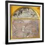 Diptych with Fish and Ducks in Pond-Edoardo Gioja-Framed Giclee Print