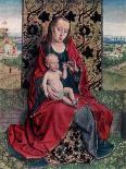 Saint Christopher and the Infant Christ-Dieric Bouts-Art Print