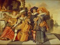 Musical Scene, 1637-Dirck Hals-Giclee Print