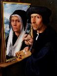 Jacob Cornelisz, Van Oostsanen Painting His Wife Anna-Dirck Jacobsz-Giclee Print