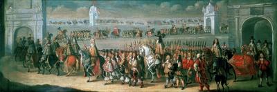 The Arrival of Catherine of Braganza at Portsmouth, 25 May 1662-Dirck Stoop-Framed Giclee Print