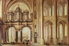 Interior of a Church-Dirck Van Delen-Giclee Print