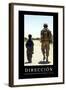 Dirección. Cita Inspiradora Y Póster Motivacional-null-Framed Photographic Print