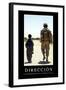 Dirección. Cita Inspiradora Y Póster Motivacional-null-Framed Photographic Print