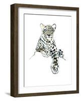 Direct (Arabian Leopard), 2015-Mark Adlington-Framed Giclee Print