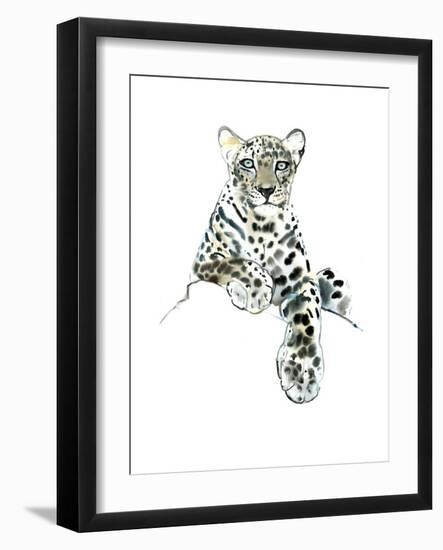 Direct (Arabian Leopard), 2015-Mark Adlington-Framed Premium Giclee Print