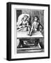 Direct Person-To-Person Blood Transfusion Performed at the Wrist, 1679-null-Framed Giclee Print