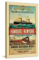 Direct Post Office Shipping Hamburg to New York-null-Stretched Canvas