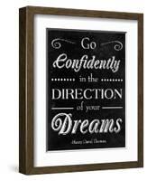 Direction of your Dreams-null-Framed Art Print