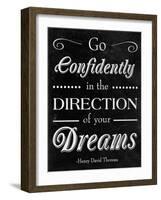 Direction of your Dreams-null-Framed Art Print