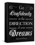 Direction of your Dreams-null-Framed Stretched Canvas