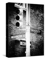 Directional Signs and Traffic Lights, Greenwich Village, Historic District, Manhattan, New York-Philippe Hugonnard-Stretched Canvas