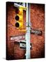 Directional Signs and Traffic Lights, Greenwich Village, Historic District, Manhattan, New York-Philippe Hugonnard-Stretched Canvas