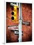 Directional Signs and Traffic Lights, Greenwich Village, Historic District, Manhattan, New York-Philippe Hugonnard-Framed Photographic Print