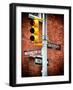 Directional Signs and Traffic Lights, Greenwich Village, Historic District, Manhattan, New York-Philippe Hugonnard-Framed Photographic Print