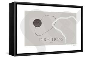 Directions-Gabriella Roberg-Framed Stretched Canvas