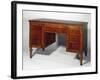 Directoire Style Cherry Wood Venetian Writing Desk, Italy, Late 18th Century-null-Framed Giclee Print