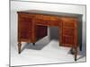 Directoire Style Cherry Wood Venetian Writing Desk, Italy, Late 18th Century-null-Mounted Giclee Print