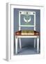 Directoire Style Painted Beech Chair-null-Framed Giclee Print