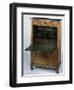 Directoire Style Veined Walnut Secretary with St Anne Marble Top and Oak Interior-null-Framed Giclee Print