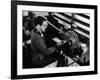 Director Frank Capra Editing Film for "You Can't Take It with You" at Columbia Studios-Rex Hardy Jr.-Framed Premium Photographic Print