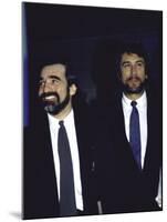 Director Martin Scorsese and Actor Robert De Niro-null-Mounted Premium Photographic Print