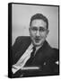 Director of the Rockefeller Fund Project Dr. Henry A. Kissinger-Carl Mydans-Framed Stretched Canvas
