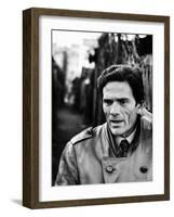 Director Piero Paolo Pasolini-Carlo Bavagnoli-Framed Premium Photographic Print