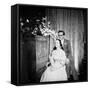 Director Sidney Lumet and Gloria Vanderblit at their Wedding Reception, New York, August 1956-Gordon Parks-Framed Stretched Canvas