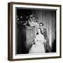 Director Sidney Lumet and Gloria Vanderblit at their Wedding Reception, New York, August 1956-Gordon Parks-Framed Photographic Print