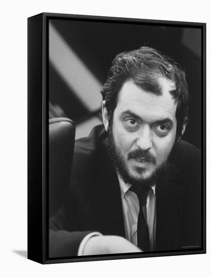 Director, Stanley Kubrick, During Filming of His Movie "2001: A Space Odyssey"-Dmitri Kessel-Framed Stretched Canvas