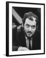 Director, Stanley Kubrick, During Filming of His Movie "2001: A Space Odyssey"-Dmitri Kessel-Framed Premium Photographic Print