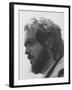 Director Stanley Kubrick in Serious Profile Portrait During Filming of His Movie "Barry Lyndon."-null-Framed Premium Photographic Print