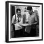 Director Walt Disney Looking over Sketches from His Latest Picture "Pinocchio."-Peter Stackpole-Framed Premium Photographic Print