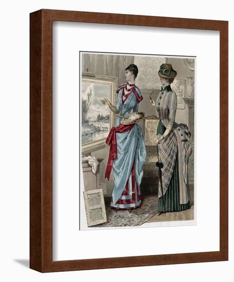 Directory Costume, 1883-null-Framed Art Print