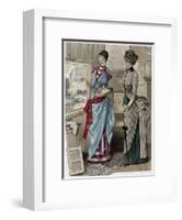 Directory Costume, 1883-null-Framed Art Print